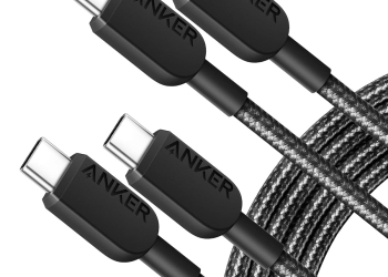 Anker USB C to USB C Charger Cable (6 ft, 2 Pack), 60W USB 2.0 Type C Cable, Fast Charging Power for iPhone 16/15 Series, Galaxy S22, iPad Pro 2021, iPad Mini 6, iPad Air 4, MacBook Pro 2020 and More